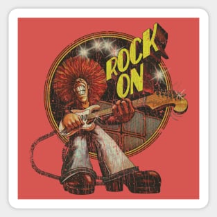 Rock On 1979 Sticker